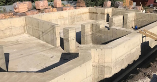 Фундамент с цокольным этажом под ключ заказать в Курчатове - фундамент цокольный этаж под ключ цена от 7389 руб за м2