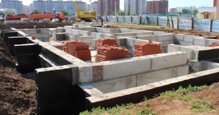 Фундаменты промышленных зданий в Курчатове цена от 25333 руб. - заказать строительство фундамента промздания под стальные колонны